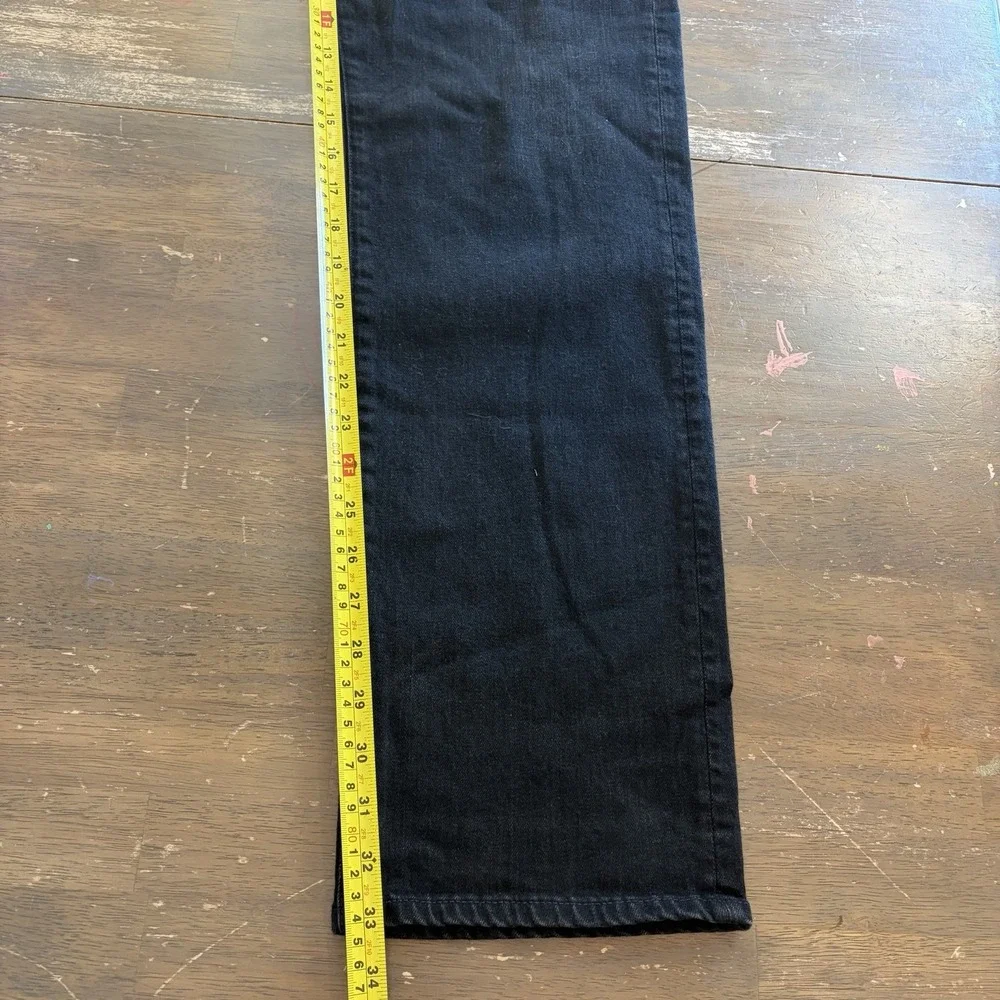 Citizens of Humanity Gage Slim Straight Jeans Black Mens 36 36x33